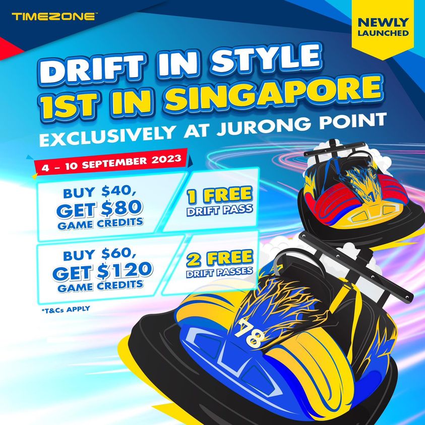 410 Sep 2023 Timezone Launch of Maxi Drift Bumper Cars at Jurong