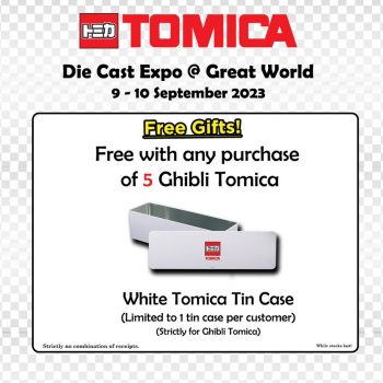 Tomica-Die-Cast-Expo-at-Great-World-3-350x350 9-10 Sep 2023: Tomica Die Cast Expo at Great World