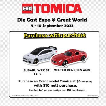 Tomica-Die-Cast-Expo-at-Great-World-4-350x350 9-10 Sep 2023: Tomica Die Cast Expo at Great World