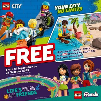 Toys-R-Us-Free-LEGO-Beach-Cleanup-Promotion-350x350 15 Sep-31 Oct 2023: Toys R Us Free LEGO Beach Cleanup Promotion