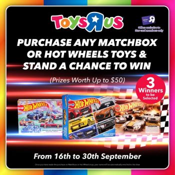 Toys-R-Us-Matchbox-and-Hot-Wheels-Toys-Promo-350x350 16-30 Sep 2023: Toys R Us Matchbox and Hot Wheels Toys Promo