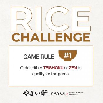 YAYOI-Anniversary-Celebration-Rice-Challenge-To-Win-50-Dining-Vouchers-2-350x350 18 Sep-31 Oct 2023: YAYOI Anniversary Celebration Rice Challenge To Win $50 Dining Vouchers