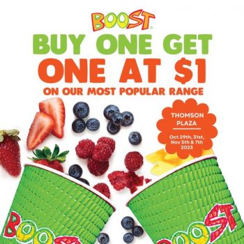 Boost-Juice-Bars-1-for-1-Deal-350x350 23 Oct-7 Nov 2023: Boost Juice Bars 1 for 1 Deal