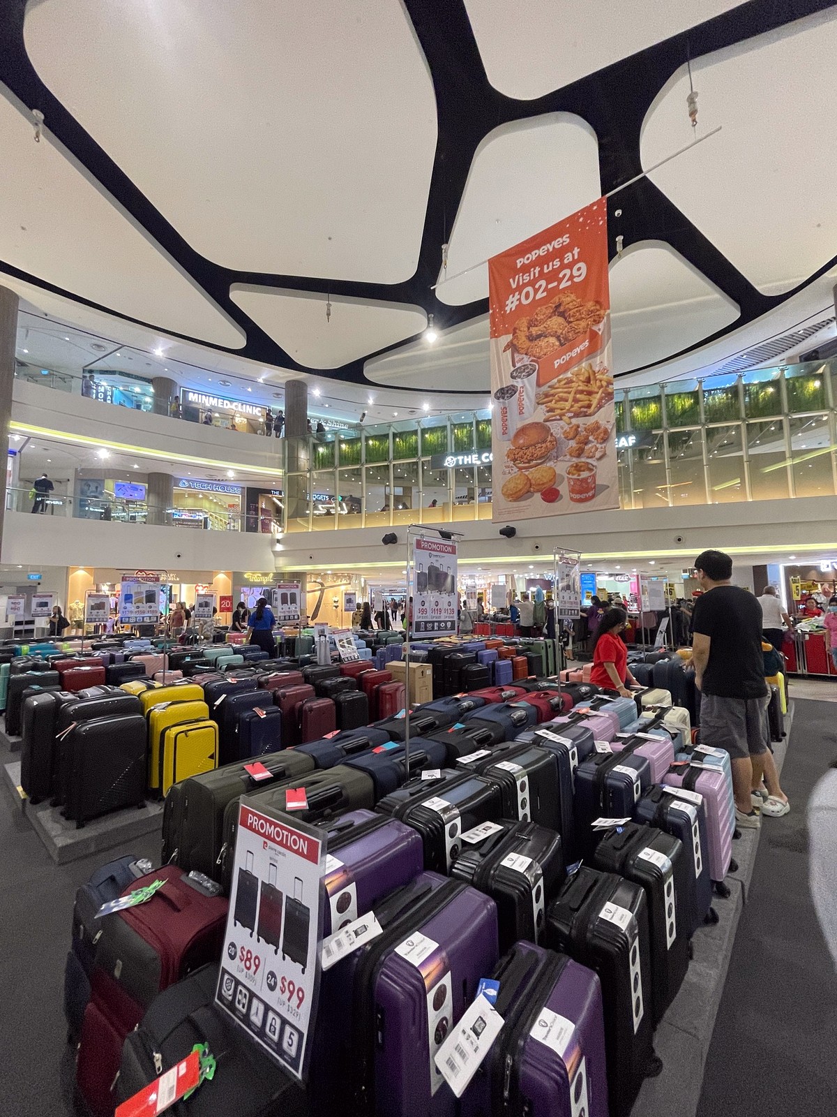 Branded-Menswear-Luggage-Warehouse-Sale-2023-Singapore-Clearance-Compass-One-013 17-29 Oct 2023: Branded Luggage & Travel Bags Atrium Sale! Up to 70% OFF at Compass One