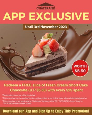 Chateraise-App-Free-Slice-of-Fresh-Cream-Short-Cake-Chocolate-350x437 Now till 3 Nov 2023: Chateraise App Free Slice of Fresh Cream Short Cake Chocolate