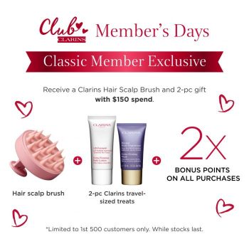Clarins-Members-Days-Promotion-350x350 Now till 15 Oct 2023: Clarins Member's Days Promotion