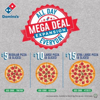 Dominos-Pizza-All-Day-Everyday-Mega-Deal-Promotion-350x350 18 Oct 2023 Onward: Domino's Pizza All Day Everyday Mega Deal Promotion