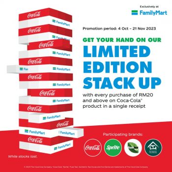 FamilyMart-Coca-Cola-x-FamilyMart-Stack-Up-Special-350x350 4 Oct-21 Nov 2023: FamilyMart Coca-Cola x FamilyMart Stack Up Special