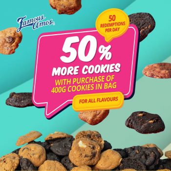 Famous-Amos-Wacky-Weekend-Special-350x350 13-15 Oct 2023: Famous Amos Wacky Weekend Special