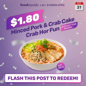 Food-Republic-1.80-Daily-Deals-Promotion-3-350x350 28-31 Oct 2023: Food Republic $1.80 Daily Deals Promotion