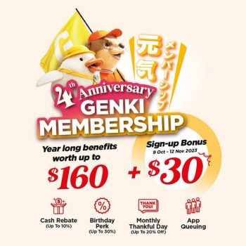 Genki-Sushi-Anniversary-Deal-350x350 9 Oct 2023 Onward: Genki Sushi Anniversary Deal