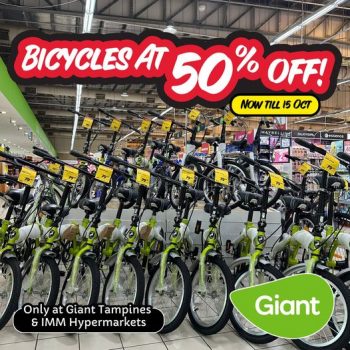 Giant-Bicycles-50-off-Promo-350x350 Now till 15 Oct 2023: Giant Bicycles 50% off Promo