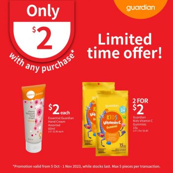 Guardian-Hand-Cream-Kids-Vitamin-C-Promo-350x350 5 Oct-1 Nov 2023: Guardian Hand Cream & Kids Vitamin C Promo