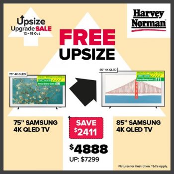 Harvey-Norman-Upsize-Upgrade-Sale-2-350x350 12-18 Oct 2023: Harvey Norman Upsize Upgrade Sale