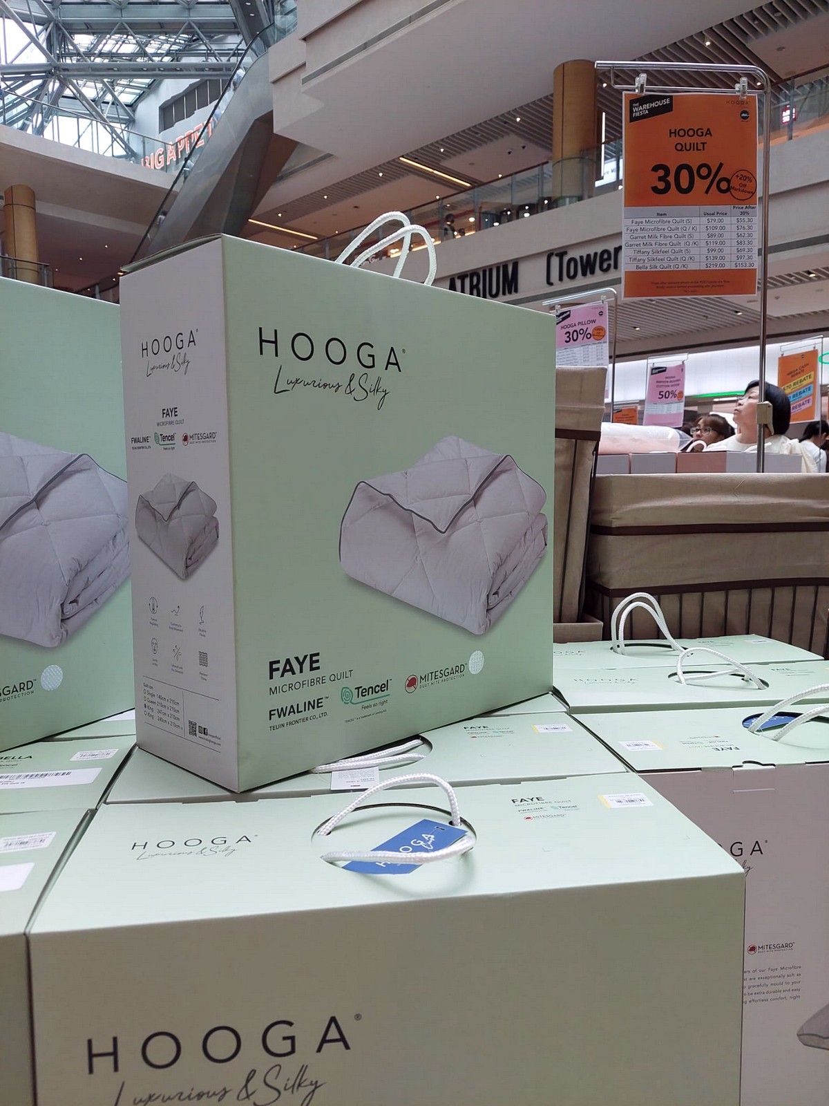 Hooga-Warehouse-Sale-2023-Singapore-Clearance-Suntec-City-08 20-26 Nov 2023: Bedding & Home Décor Warehouse Sale! Up to 70% OFF+Extra 50% Discounts on HOOGA, AKEMI & CANNON
