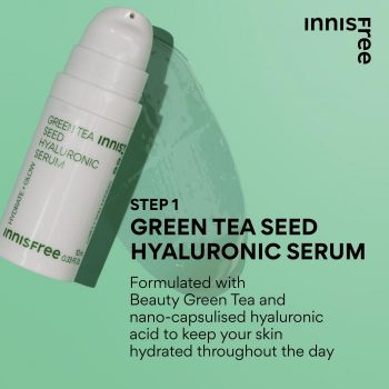 INNISFREE-Free-Cosmetic-Pouch-and-Green-Tea-Hyaluronic-Skincare-Kit-Promotion-1-350x350 6 Oct 2023 Onward: INNISFREE Free Cosmetic Pouch and Green Tea Hyaluronic Skincare Kit Promotion