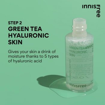 INNISFREE-Free-Cosmetic-Pouch-and-Green-Tea-Hyaluronic-Skincare-Kit-Promotion-2-350x350 6 Oct 2023 Onward: INNISFREE Free Cosmetic Pouch and Green Tea Hyaluronic Skincare Kit Promotion