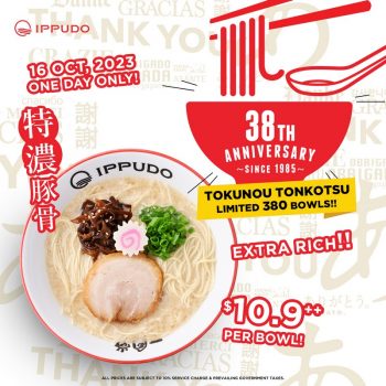 Ippudo-38th-Anniversary-Special-350x350 16 Oct 2023 Onward: Ippudo 38th Anniversary Special