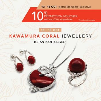 Isetan-Kawamura-Coral-Jewellery-Promo-350x350 13-19 Oct 2023: Isetan Kawamura Coral Jewellery Promo