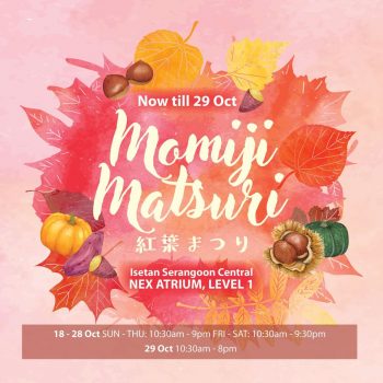 Isetan-Momiji-Matsuri-350x350 Now till 29 Oct 2023: Isetan Momiji Matsuri