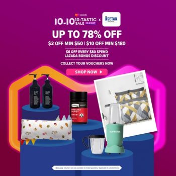 Isetan-Ten-Tastic-Sale-On-Lazada-350x350 Now till 12 Oct 2023: Isetan Ten-Tastic Sale On Lazada