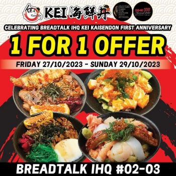 Kei-Kaisendon-1-for-1-Deal-350x350 27-29 Oct 2023: Kei Kaisendon 1 for 1 Deal