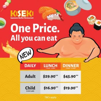 Kiseki-One-Price-All-You-Can-Eat-Promotion-350x350 10 Oct 2023 Onward: Kiseki One Price All You Can Eat Promotion