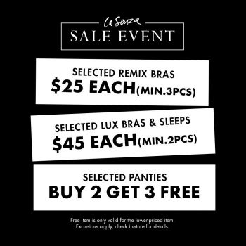 La-Senza-Sale-Event-350x350 9 Oct 2023 Onward: La Senza Sale Event