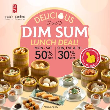 Peach-Garden-Delicious-Dim-Sum-Lunch-Deal-350x350 25 Oct 2023 Onward: Peach Garden Delicious Dim Sum Lunch Deal