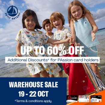 Petit-Bateau-4-Day-Warehouse-Sale-with-PAssion-Card-350x350 19-22 Oct 2023: Petit Bateau 4 Day Warehouse Sale with PAssion Card