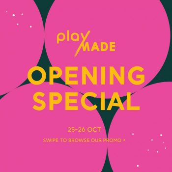 Playmade-Opening-Promotion-at-Sengkang-Grand-Mall-350x350 25-26 Oct 2023: Playmade Opening Promotion at Sengkang Grand Mall