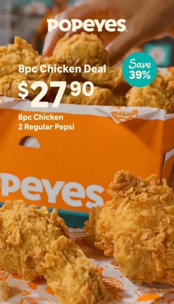 Popeyes-App-Exclusive-8pc-Chicken-at-27.90-Promotion-350x613 23-31 Oct 2023: Popeyes App Exclusive 8pc Chicken at $27.90 Promotion