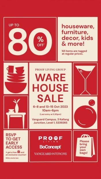 Proof-Living-Warehouse-Sale-350x622 6-15 Oct 2023: Proof Living Warehouse Sale