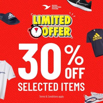 Royal-Sporting-House-30-OFF-Selected-Items-Promotion-350x350 23 Oct 2023 Onward: Royal Sporting House 30% OFF Selected Items Promotion