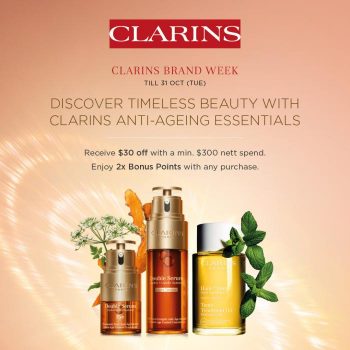 TANGS-Clarins-Brand-Week-Promotion-350x350 Now till 31 Oct 2023: TANGS Clarins Brand Week Promotion