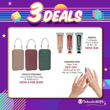 Takashimaya-3-Deals-Promotion-7-350x350 16-22 Oct 2023: Takashimaya 3 Deals Promotion