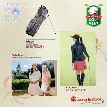 Takashimaya-Golf-Fest-1-1-350x350 Now till 23 Oct 2023: Takashimaya Golf Fest