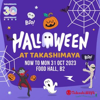Takashimaya-Halloween-Special-350x350 Now till 31 Oct 2023: Takashimaya Halloween Special