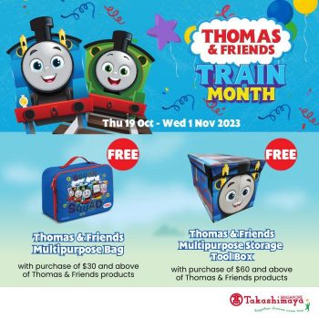 Takashimaya-Thomas-Friends-Train-Promotion-350x350 19 Oct-1 Nov 2023: Takashimaya Thomas & Friends Train Promotion