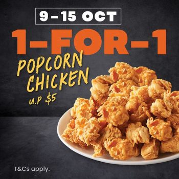 Texas-Chicken-1-for-1-Deal-1-350x350 1-31 Oct 2023: Texas Chicken 1 for 1 Deal