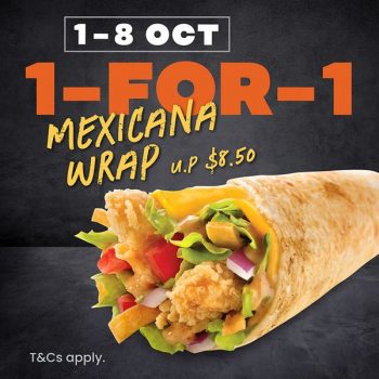 Texas-Chicken-1-for-1-Deal-350x350 1-31 Oct 2023: Texas Chicken 1 for 1 Deal