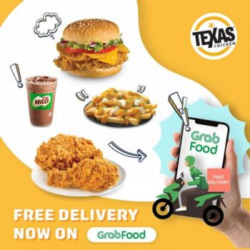 Texas-Chicken-GrabFood-Free-Delivery-Promotion-350x350 19 Oct 2023 Onward: Texas Chicken GrabFood Free Delivery Promotion