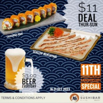 The-Sushi-Bar-11th-Anniversary-Special-1-350x350 16-31 Oct 2023: The Sushi Bar 11th Anniversary Special