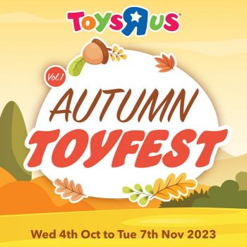 Toys-R-Us-Autumn-Toyfest-Promotion-350x350 4 Oct-7 Nov 2023: Toys R Us Autumn Toyfest Promotion