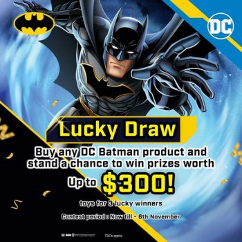 Toys-R-Us-Batman-Lucky-Draw-350x350 Now till 6 Nov 2023: Toys"R"Us Batman Lucky Draw