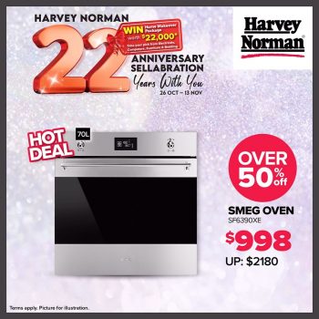 harvey-Norman-22nd-Anniversary-Promotion-2023-Singapore-Discounts-Promo-3-350x350 26 Oct-13 Nov 2023:  Harvey Norman 22nd Anniversary Celebration Hot Deals Promotion