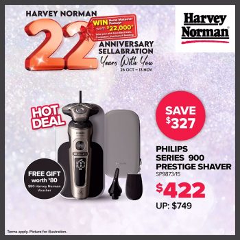 harvey-Norman-22nd-Anniversary-Promotion-2023-Singapore-Discounts-Promo-4-350x350 26 Oct-13 Nov 2023:  Harvey Norman 22nd Anniversary Celebration Hot Deals Promotion