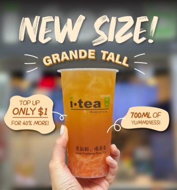 itea-Top-Up-1-for-Grande-Tall-Size-Promotion-350x375 30 Oct 2023 Onward: itea Top Up $1 for Grande Tall Size Promotion