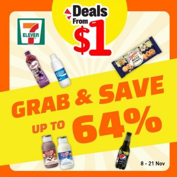 7-Eleven-1-Deals-350x350 Now till 21 Nov 2023: 7-Eleven $1 Deals