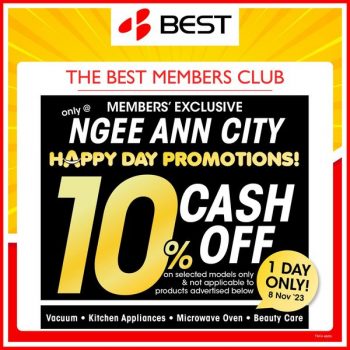 BEST-Denki-Member-Exclusive-Deal-at-Ngee-Ann-City-350x350 8 Nov 2023: BEST Denki Member Exclusive Deal at Ngee Ann City